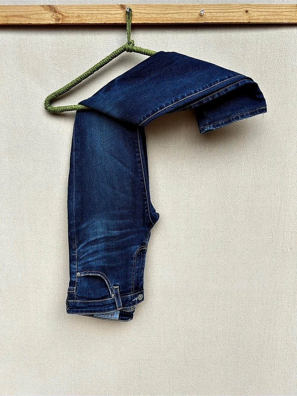 AG Adriano Goldschmied The Harper Skinny Jeans Blue Waist 27R Like New